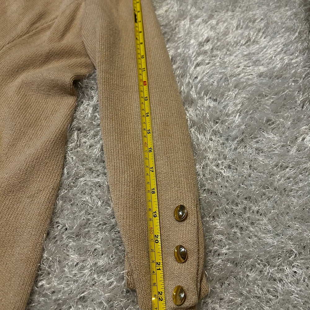 At .John size 12 jacket Elegant Tan Women's Blazer - Picture 6 of 8